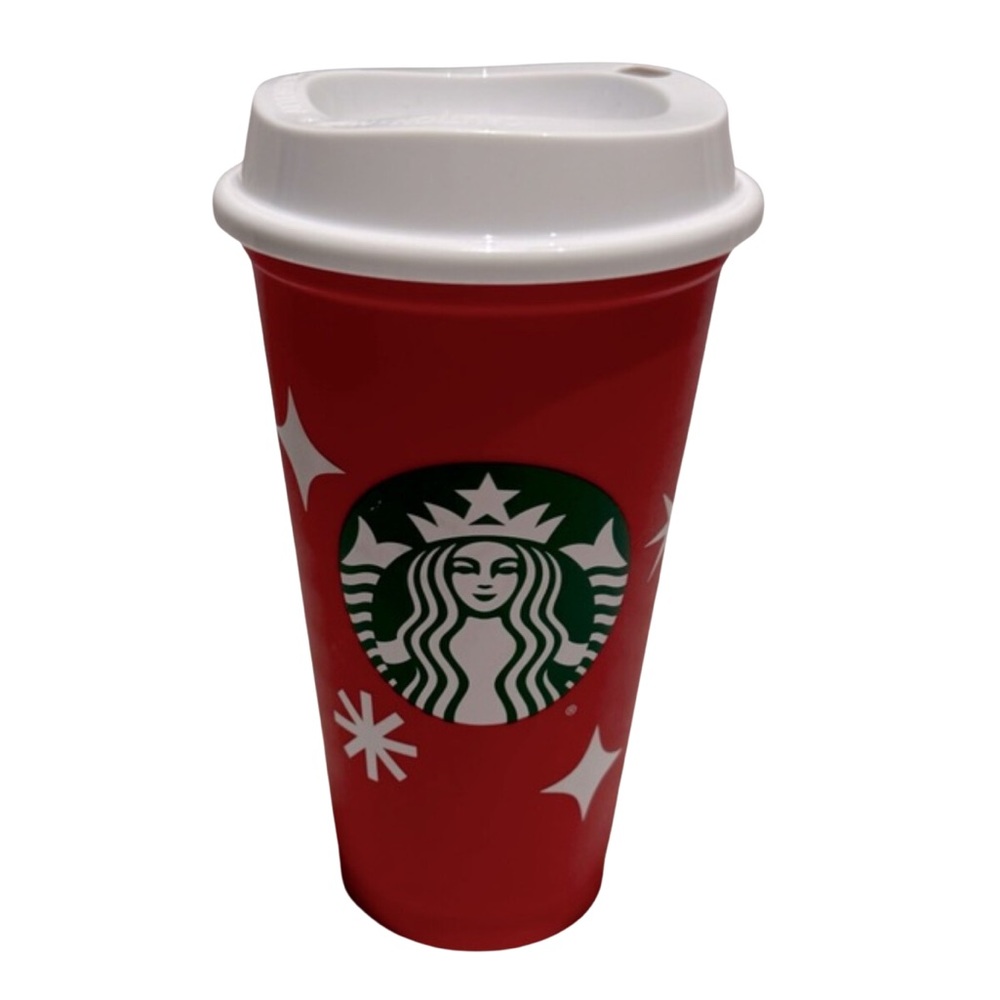 Starbucks 25th Anniversary Reusable Red Cup Hot 16oz Grande Collectible NEW 2022